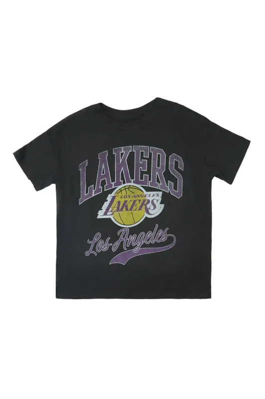 Los Angeles Lakers Graphic Boyfriend Tee sold by Bluenotes