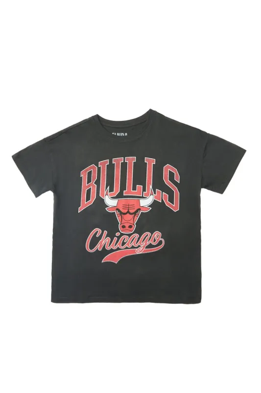 Chicago Bulls Graphic Boyfriend Tee sold by Bluenotes