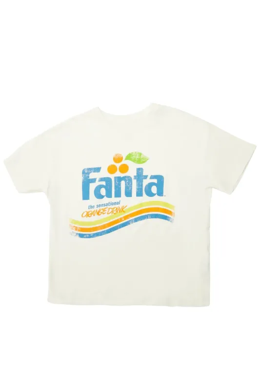 Fanta Graphic Boyfriend Tee sold by Bluenotes