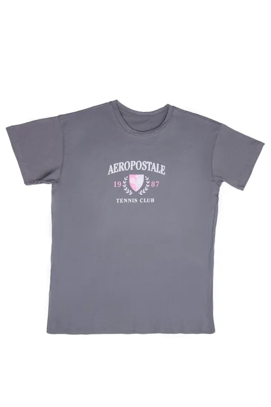 Aéropostale 1987 Tennis Club Graphic Relaxed Tee sold by Bluenotes