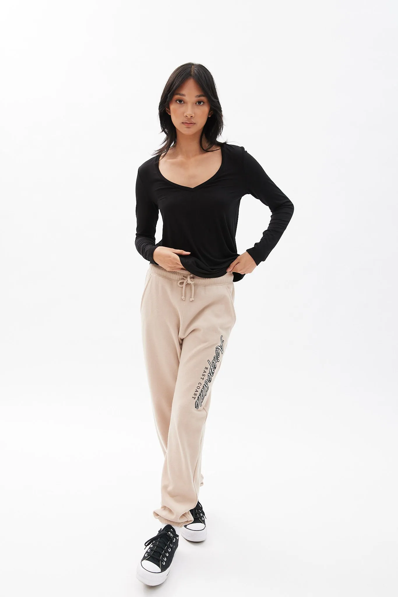 AERO Graphic Boyfriend Jogger sold by Bluenotes product image thumbnail 3