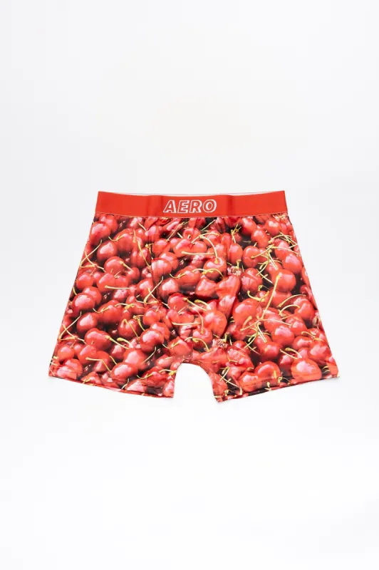 AERO Cherries Printed Boxer Briefs sold by Bluenotes