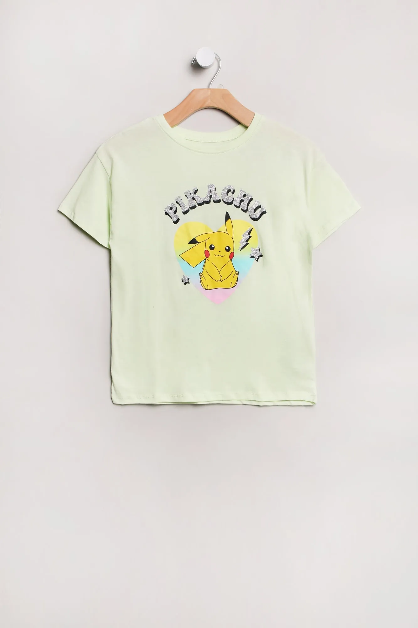 Girls' Pokémon Pikachu Graphic Classic Tee sold by Bluenotes