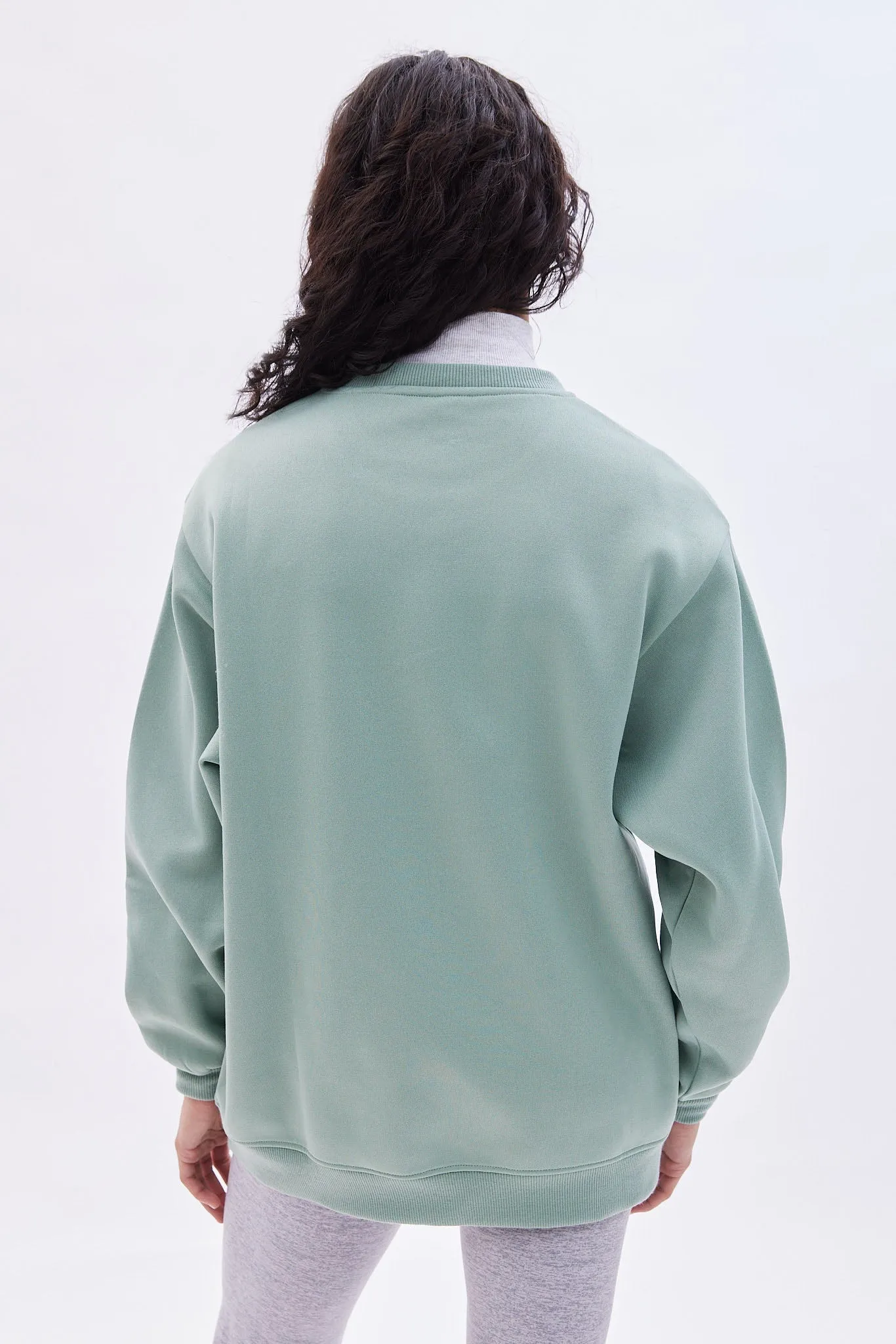 Garfield Graphic Crew Neck Oversized Sweatshirt sold by Bluenotes product image thumbnail 4