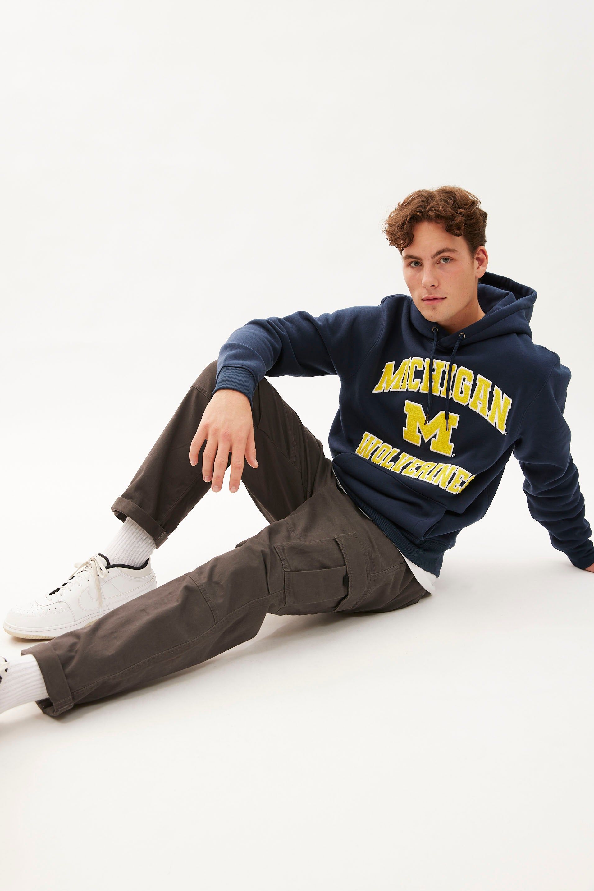 Michigan Wolverines Graphic Pullover Hoodie sold by Bluenotes product image thumbnail 4