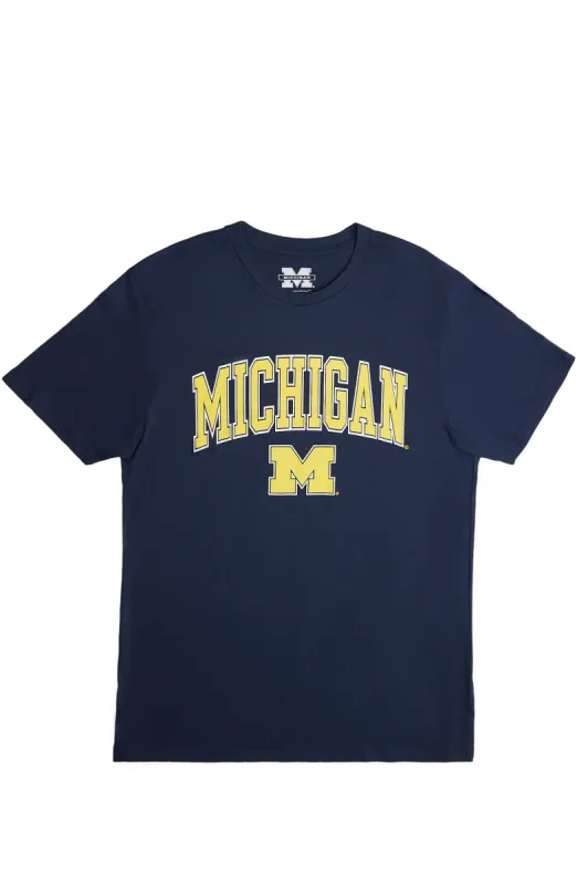 Michigan M Graphic Tee sold by Bluenotes