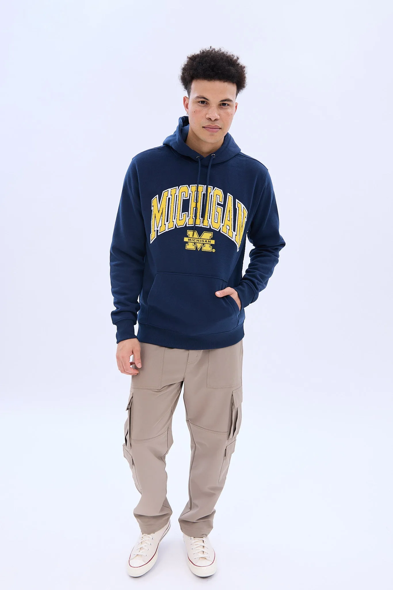 Michigan M Graphic Pullover Hoodie sold by Bluenotes product image thumbnail 5