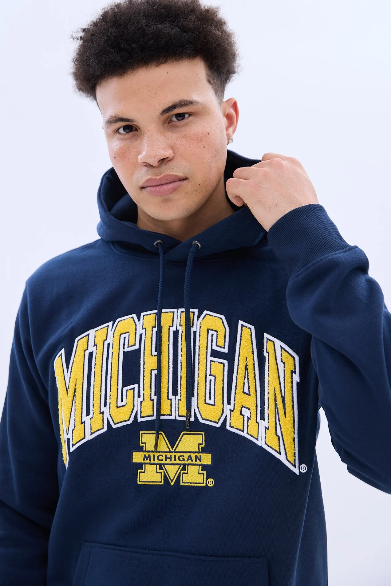 Michigan M Graphic Pullover Hoodie sold by Bluenotes product image thumbnail 3
