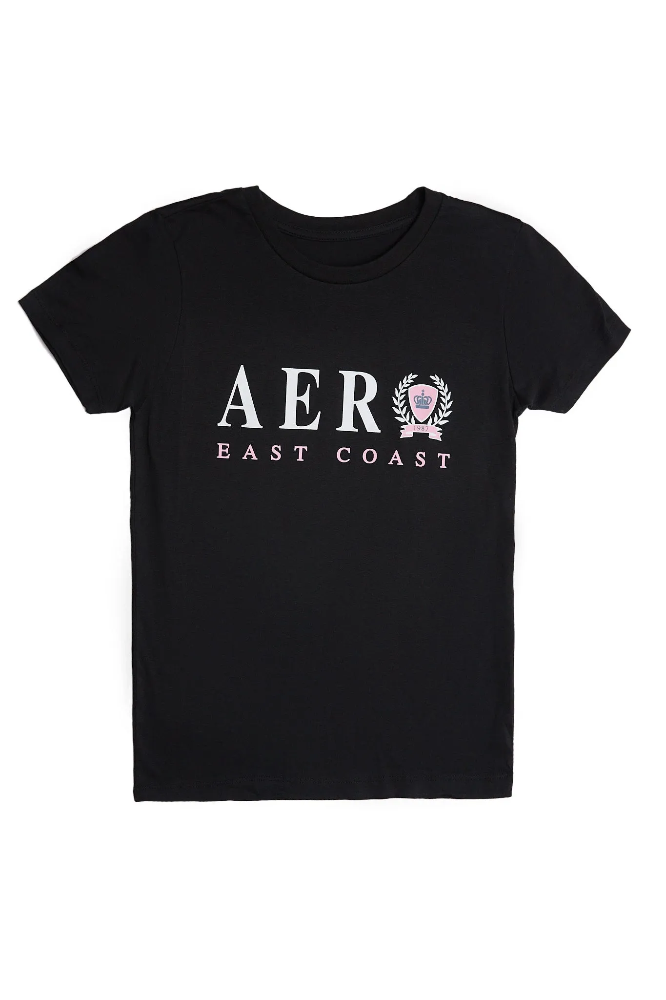 AERO East Coast Crest Graphic Relaxed Tee sold by Bluenotes
