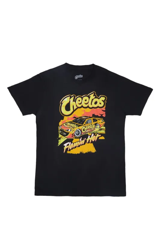 Cheetos Flamin' Hot Racing Graphic Tee sold by Bluenotes