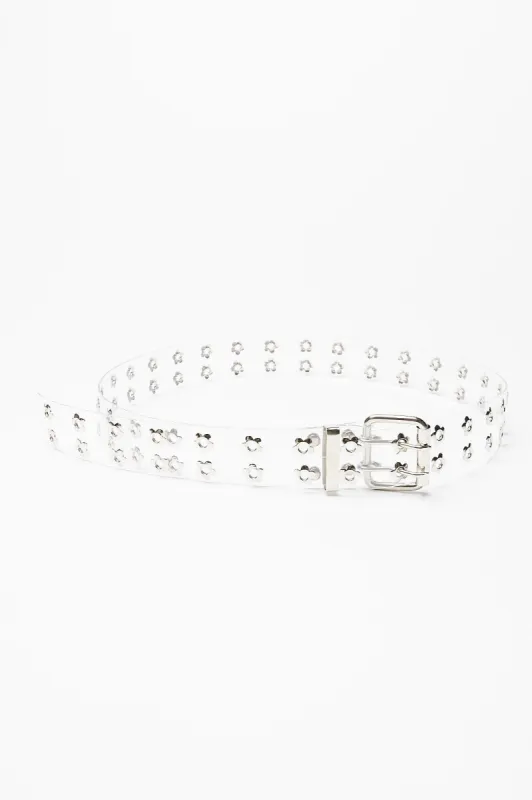 AERO Floral Eyelet Belt sold by Bluenotes