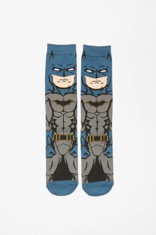 Batman 360 Printed Crew Socks sold by Bluenotes