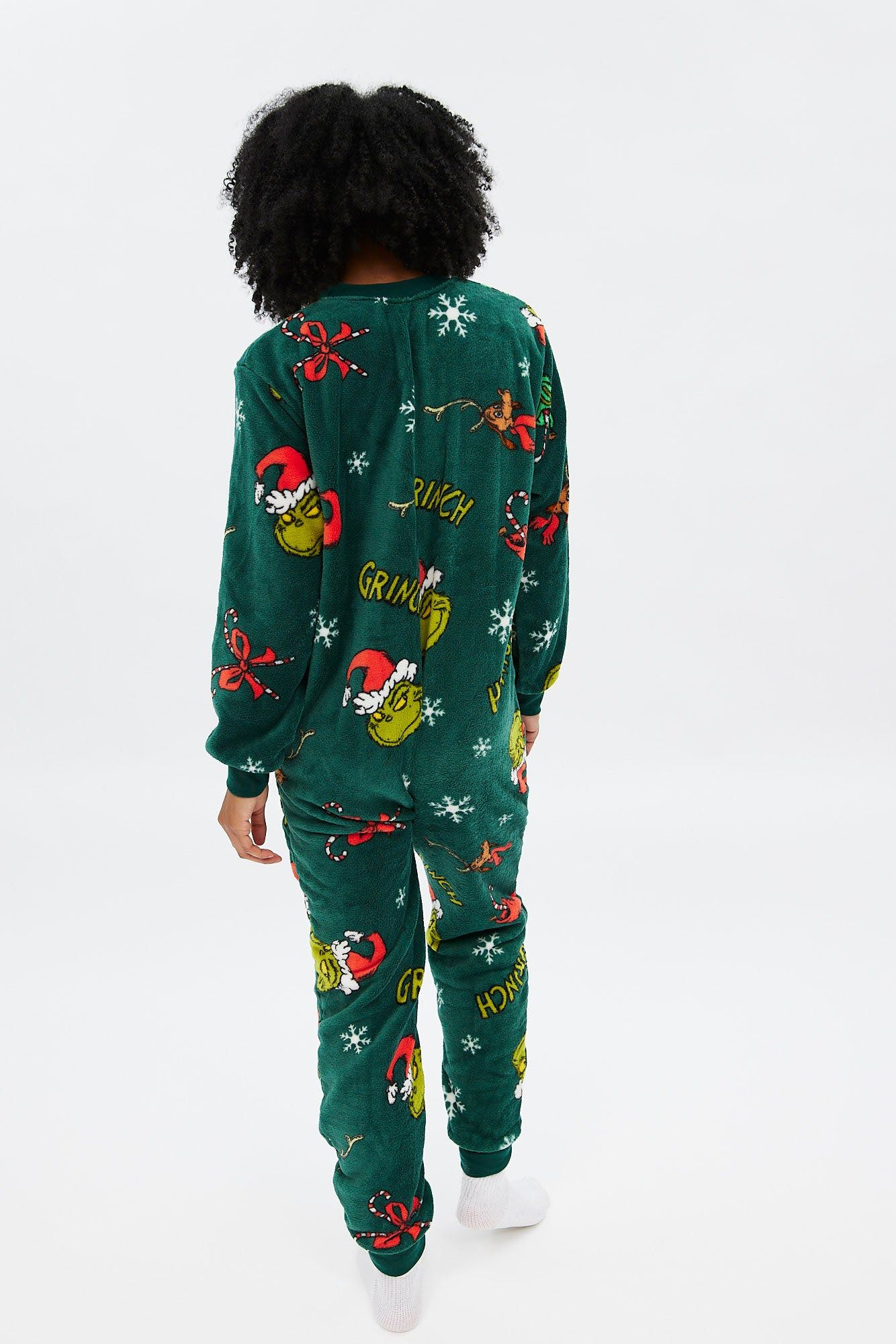 The Grinch Printed Crew Neck Onesie sold by Bluenotes product image thumbnail 4