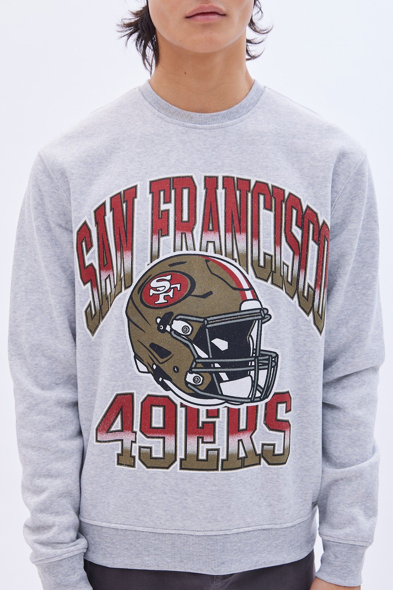 San Francisco 49ers Graphic Crew Neck Sweatshirt sold by Bluenotes product image thumbnail 2