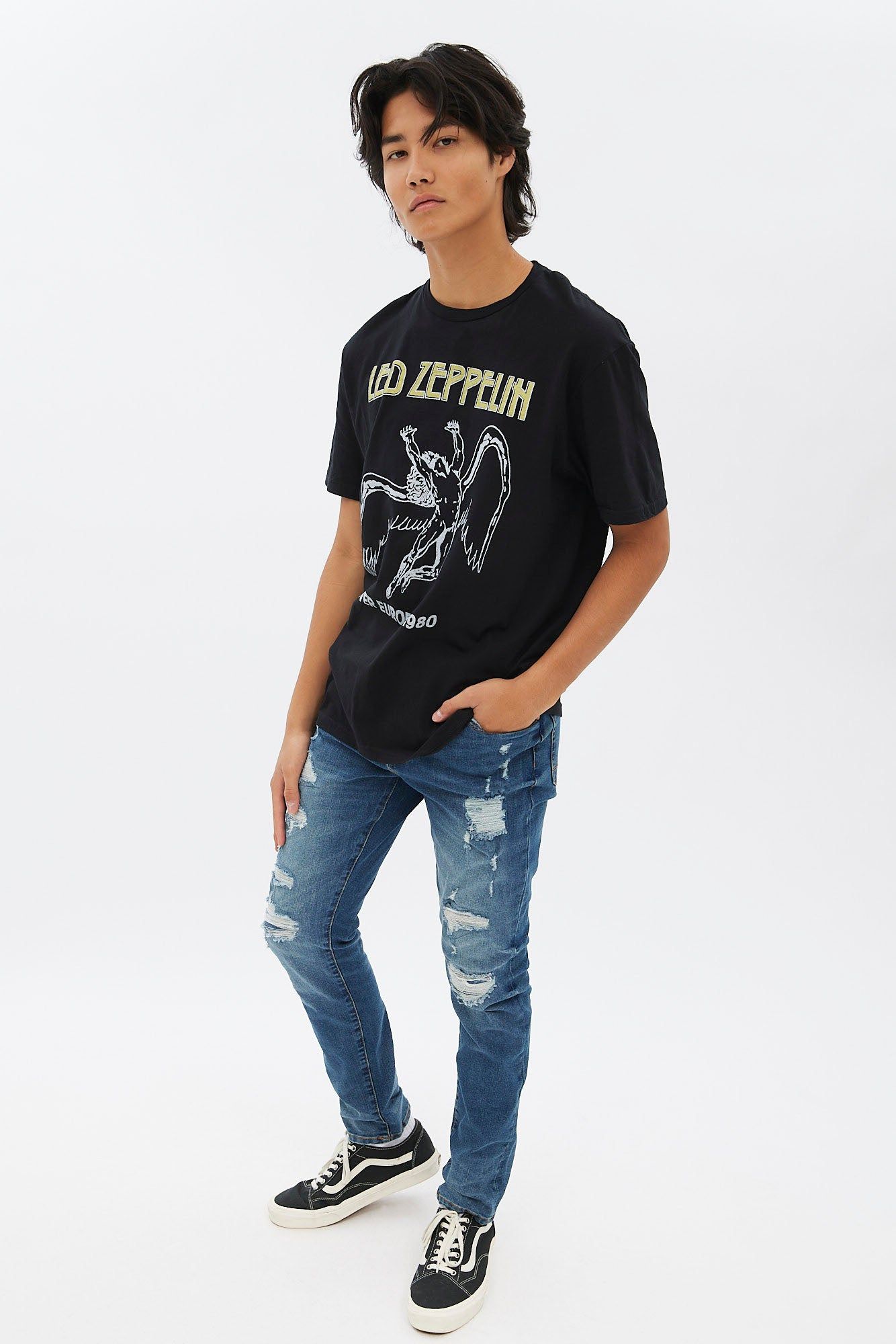 AERO Rip And Repair Skinny Jean sold by Bluenotes product image thumbnail 4