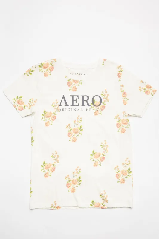 AERO Floral Graphic Classic Tee sold by Bluenotes