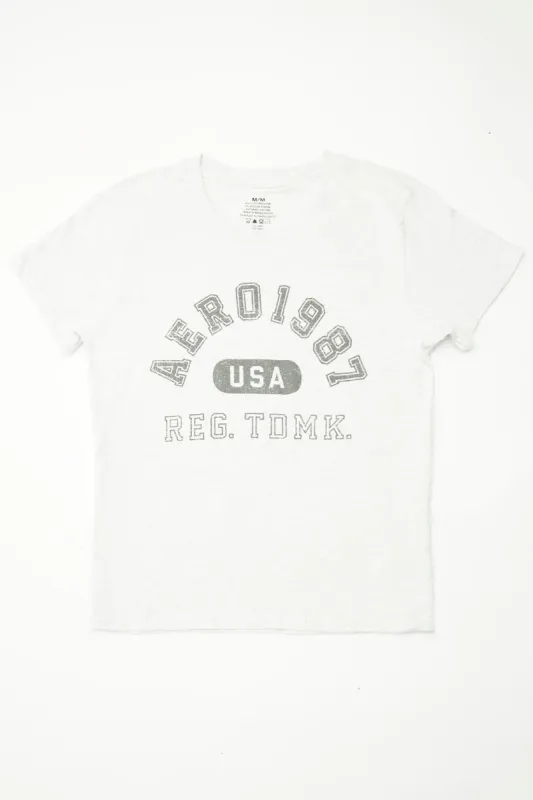 AERO 1987 Graphic Classic Tee sold by Bluenotes