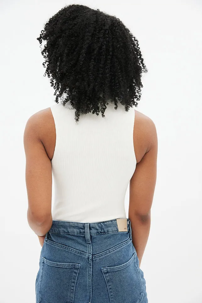 Seamless Mock Neck Bodysuit sold by Bluenotes product image thumbnail 4