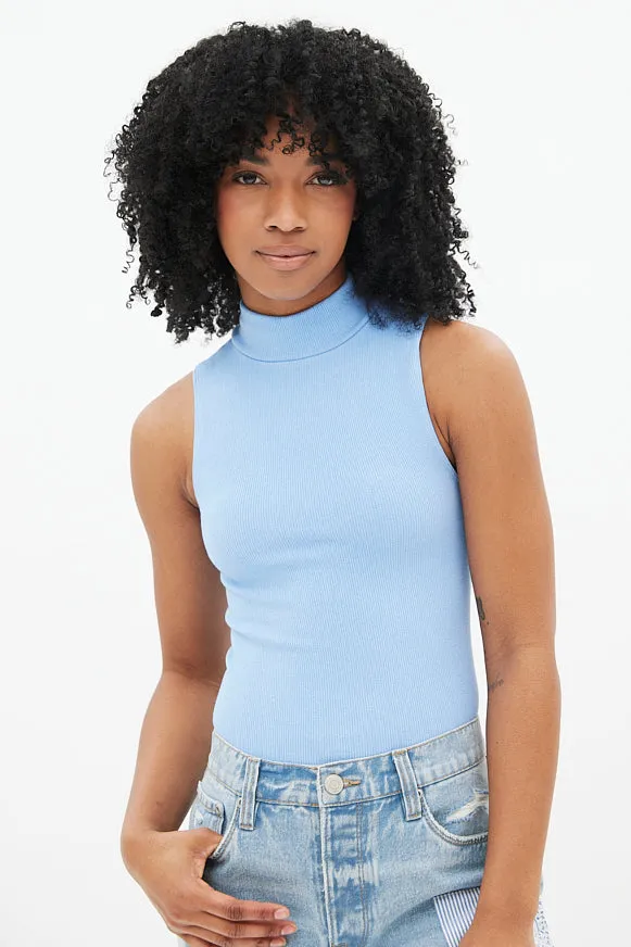 Seamless Mock Neck Bodysuit sold by Bluenotes product image thumbnail 5