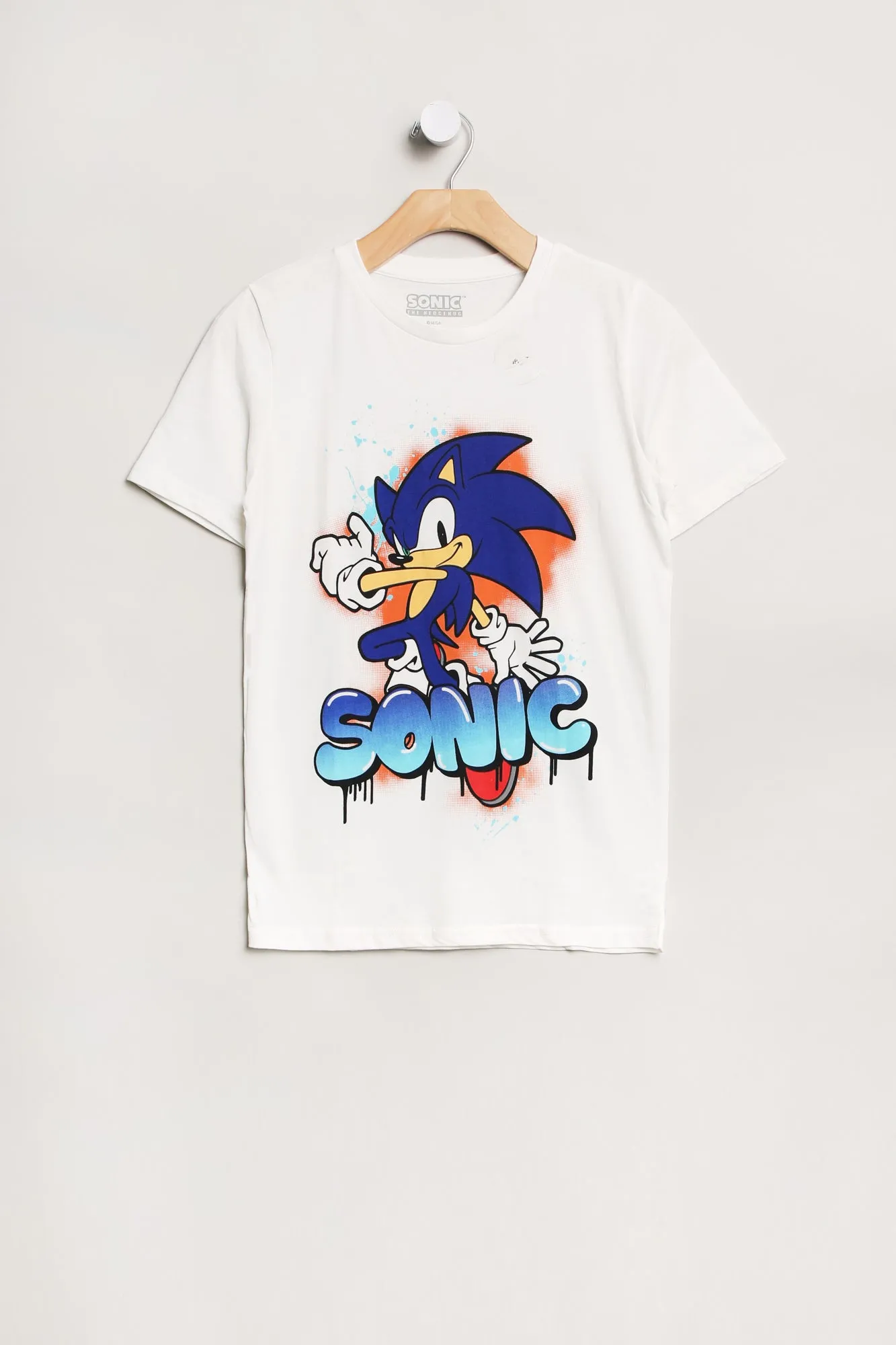 Boys' Sonic The Hedgehog Graphic Classic Tee sold by Bluenotes
