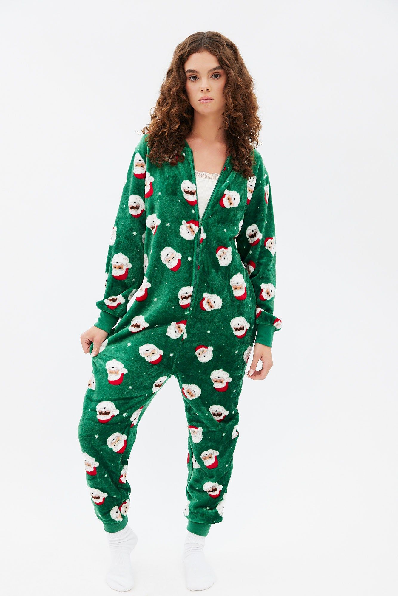 Plush Printed Crew Neck Onesie sold by Bluenotes product image thumbnail 5