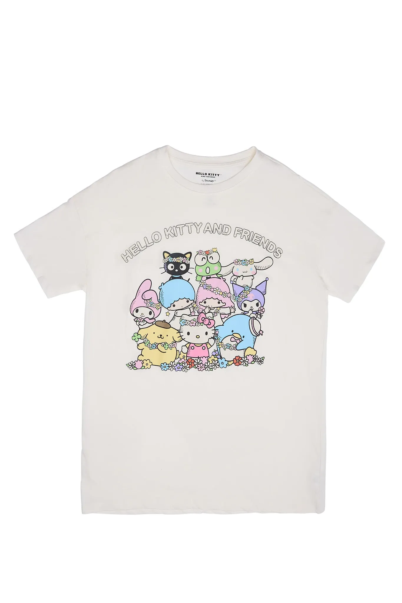 Hello Kitty And Friends Graphic Relaxed Tee sold by Bluenotes