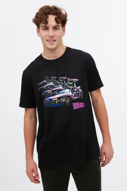 Back To The Future Neon Graphic Tee sold by Bluenotes