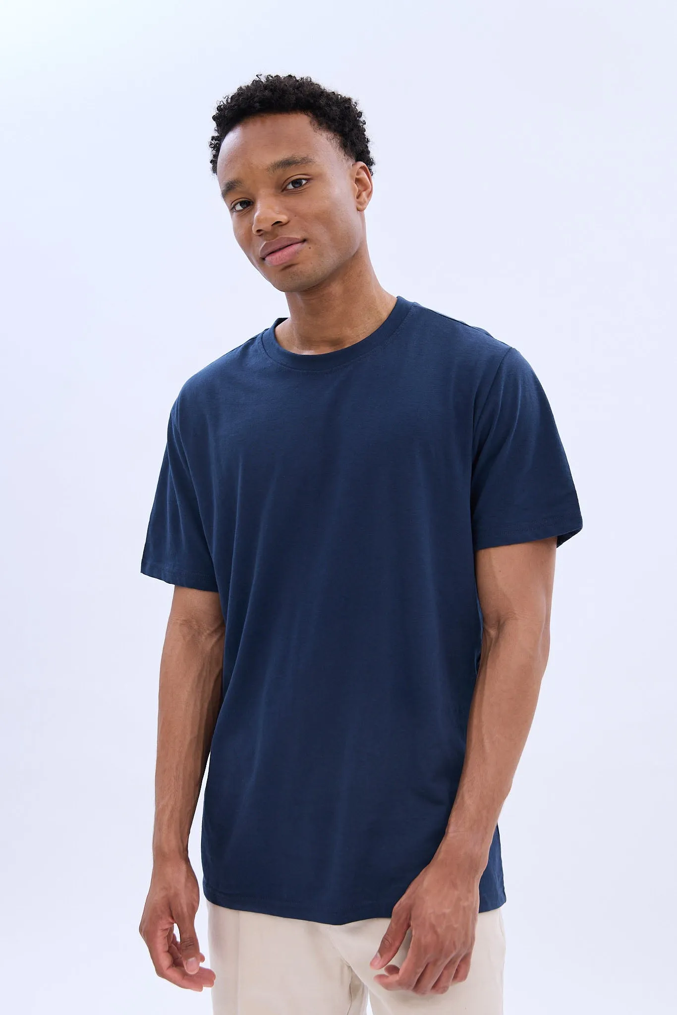 Basic Crew Neck Tee sold by Bluenotes product image thumbnail 5