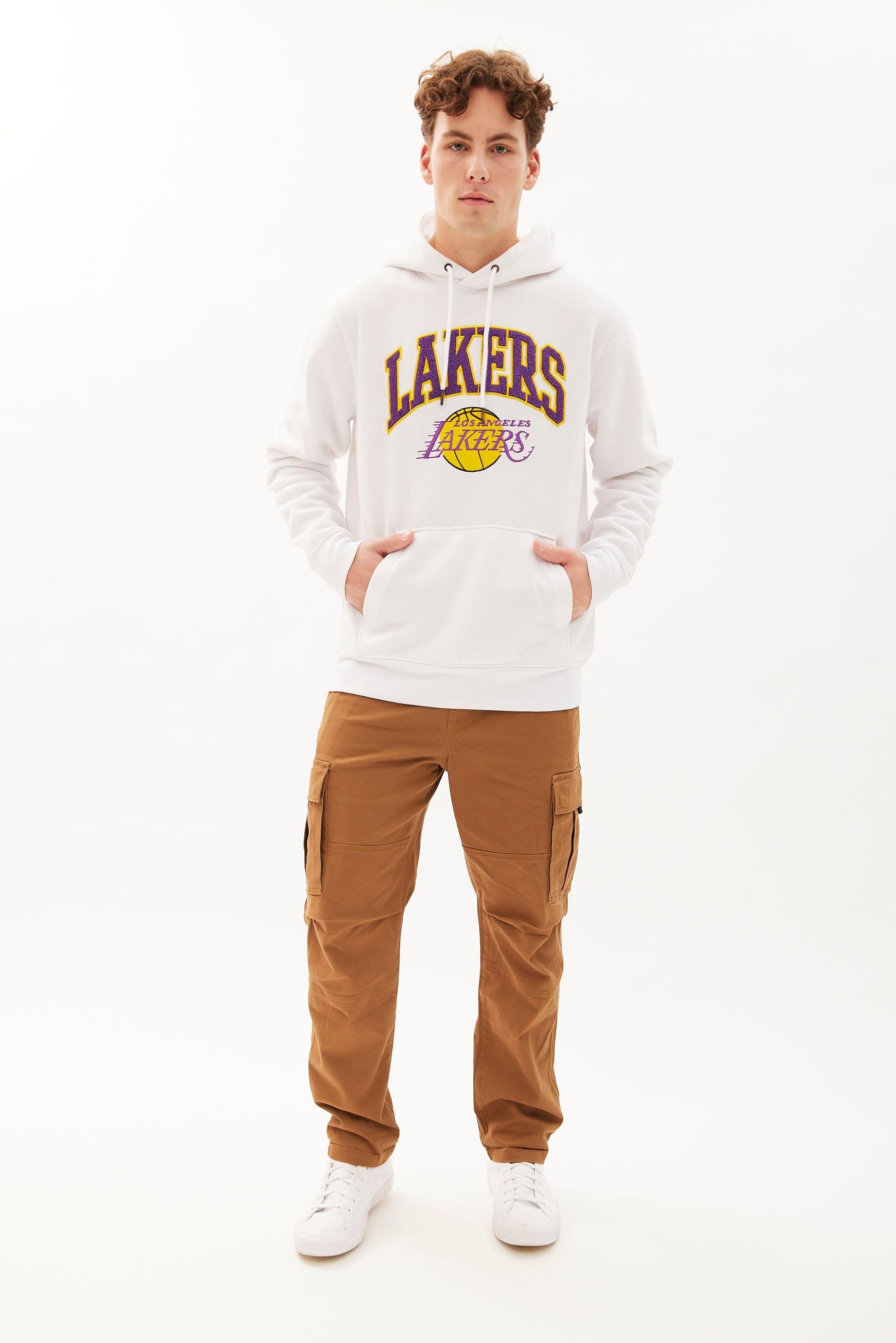 Los Angeles Lakers Chenille Graphic Pullover Hoodie sold by Bluenotes product image thumbnail 4
