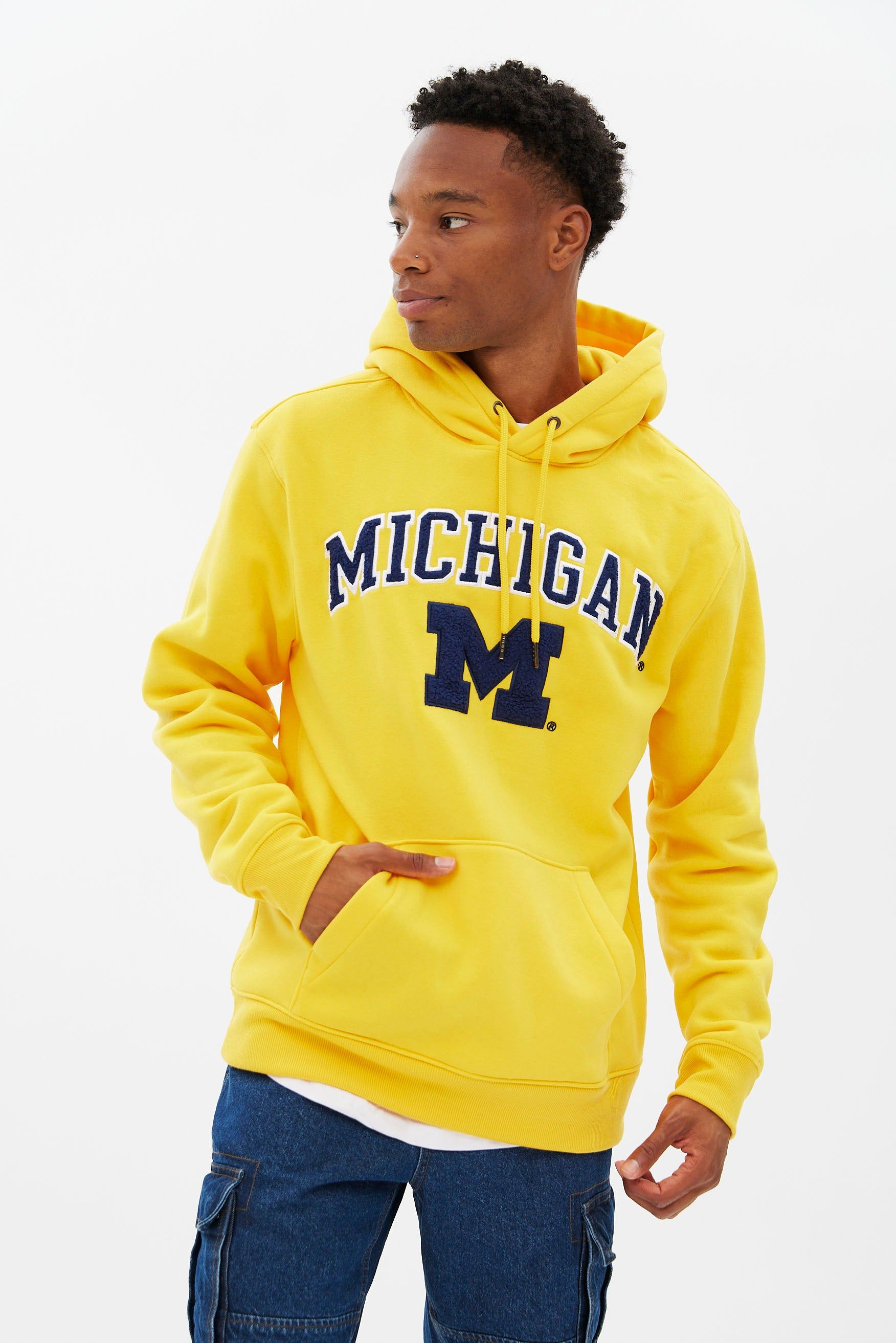 Michigan Graphic Pullover Hoodie sold by Bluenotes