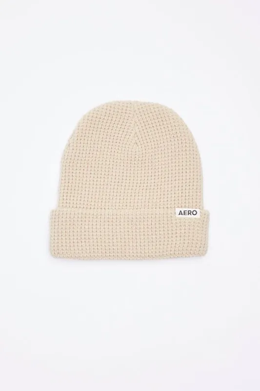 AERO Waffle Knit Beanie sold by Bluenotes