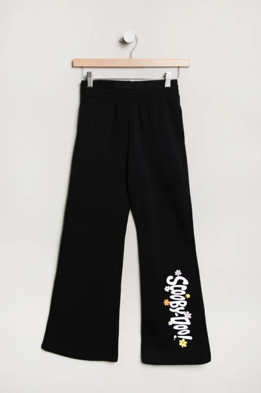 Girls' Scooby-Doo Graphic Wide Leg Sweatpants sold by Bluenotes