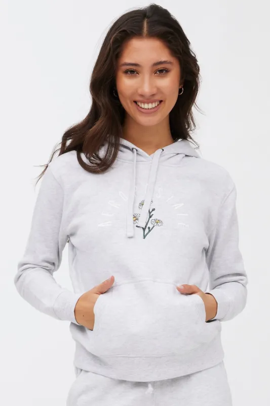 Aéropostale Flower Graphic Classic Pullover Hoodie sold by Bluenotes