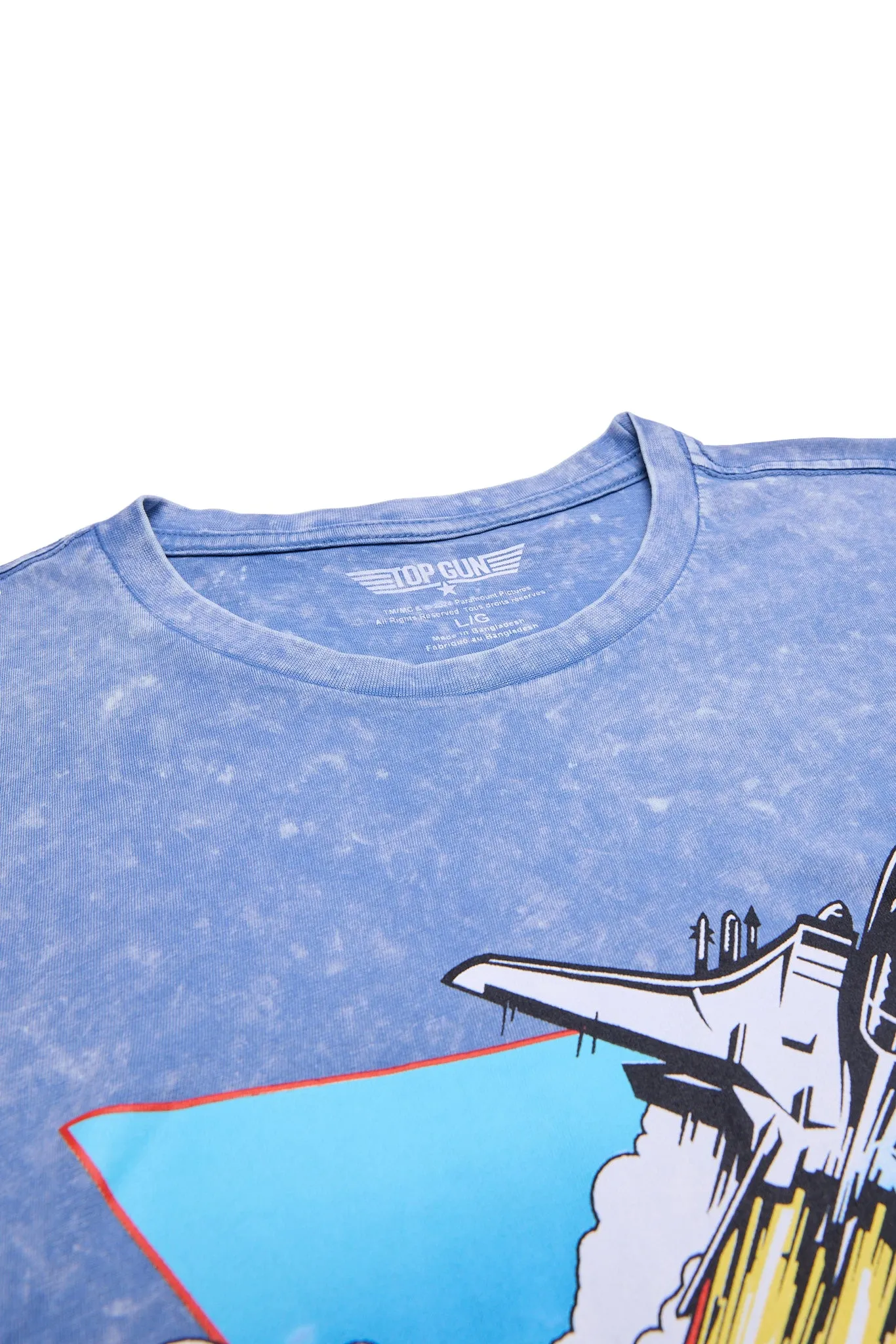 Top Gun Graphic Acid Wash Tee sold by Bluenotes product image thumbnail 2