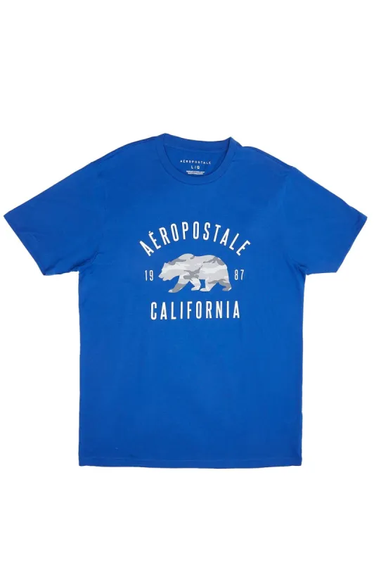 Aéropostale California Bear 1987 Graphic Tee sold by Bluenotes