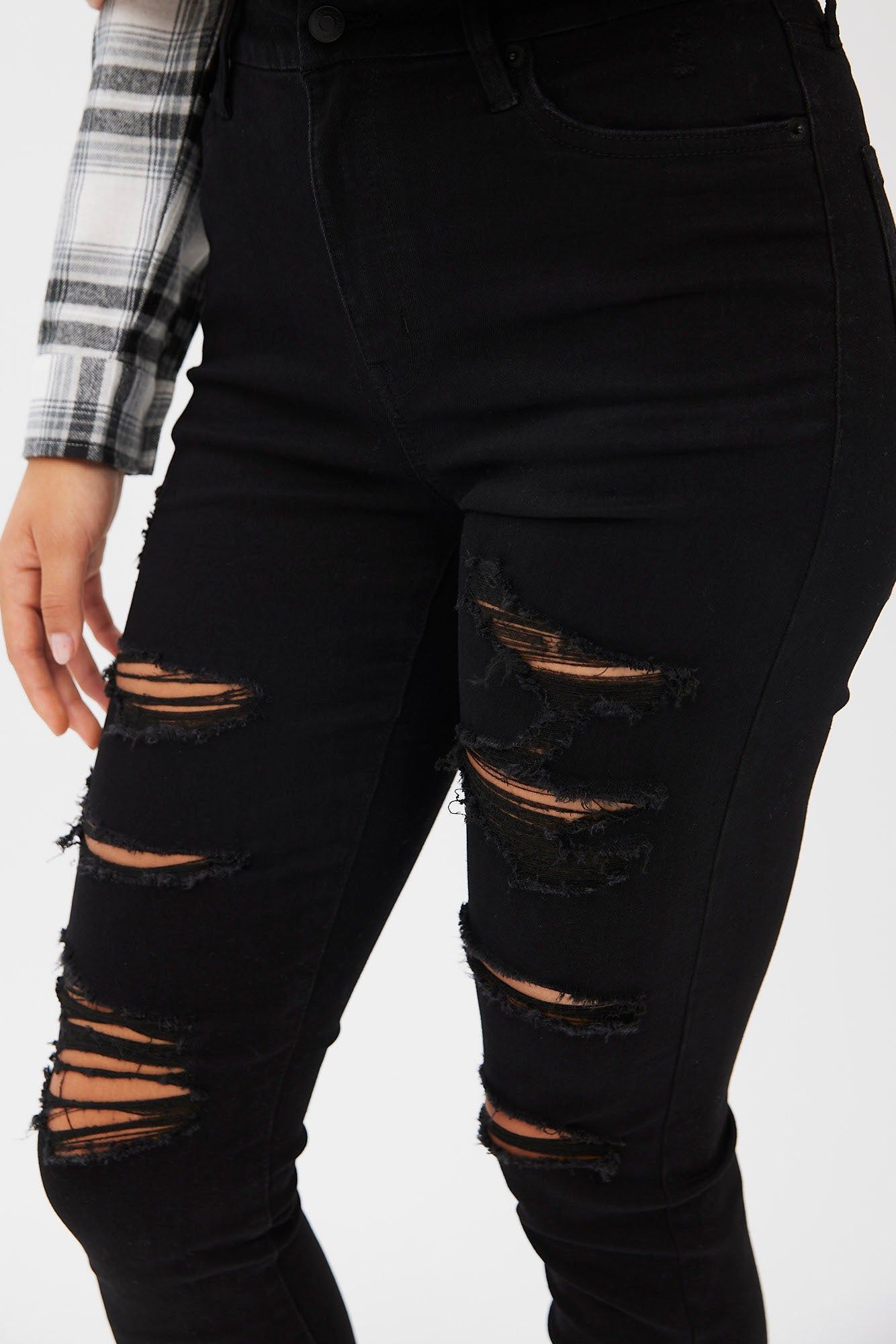 AERO Seriously Stretchy High Rise Curvy Jegging sold by Bluenotes product image thumbnail 4