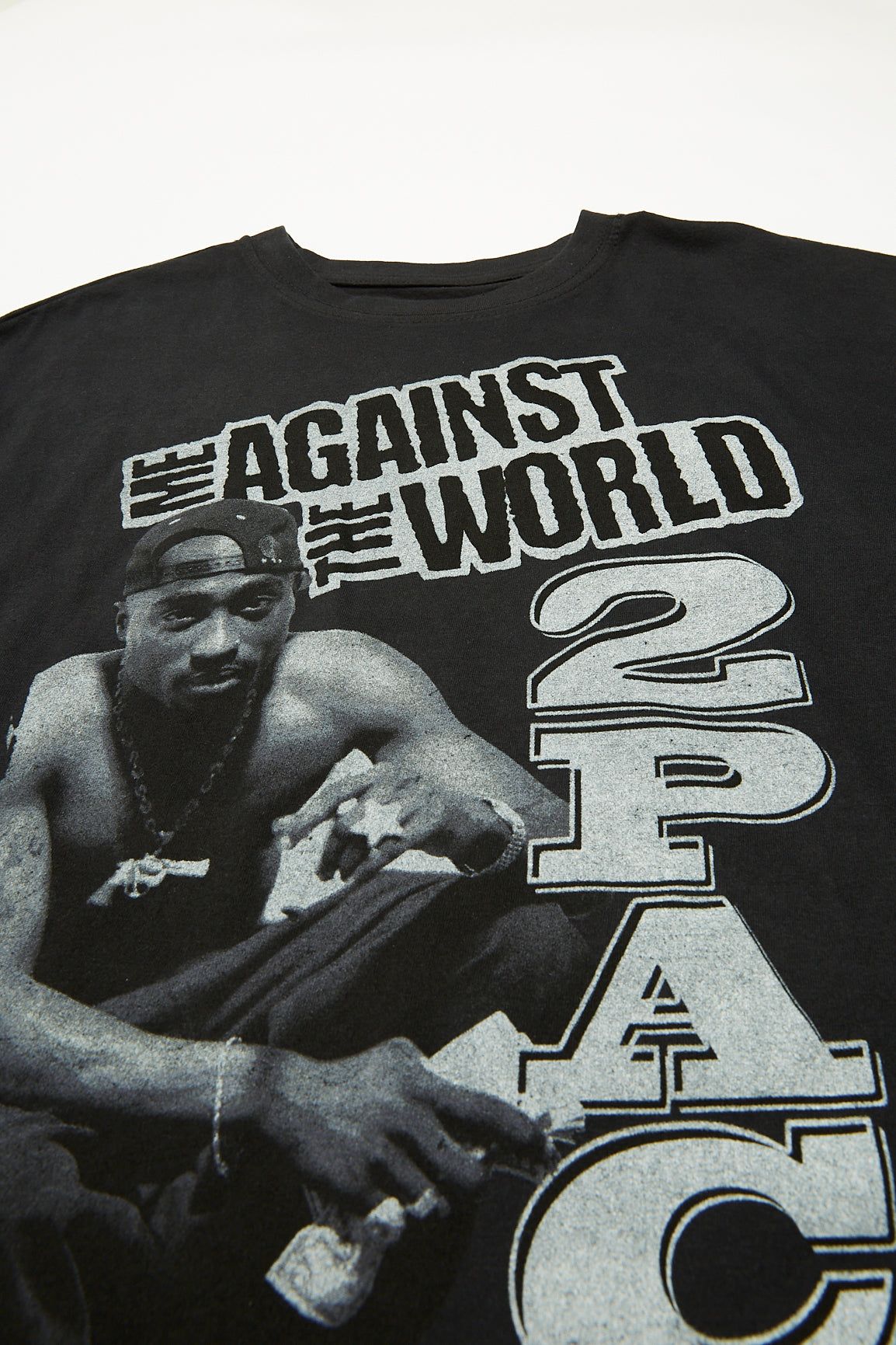 2pac Me Against The World Graphic Boyfriend Tee sold by Bluenotes product image thumbnail 2