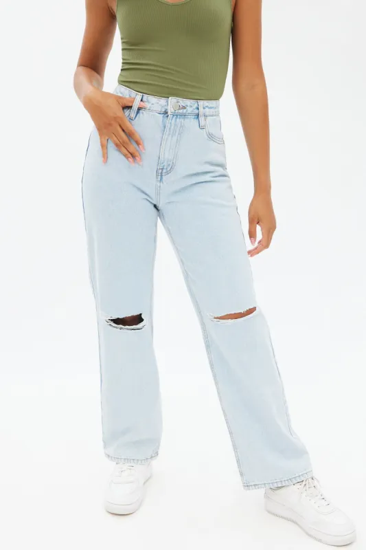 Super High Rise Baggy Mom Jean sold by Bluenotes