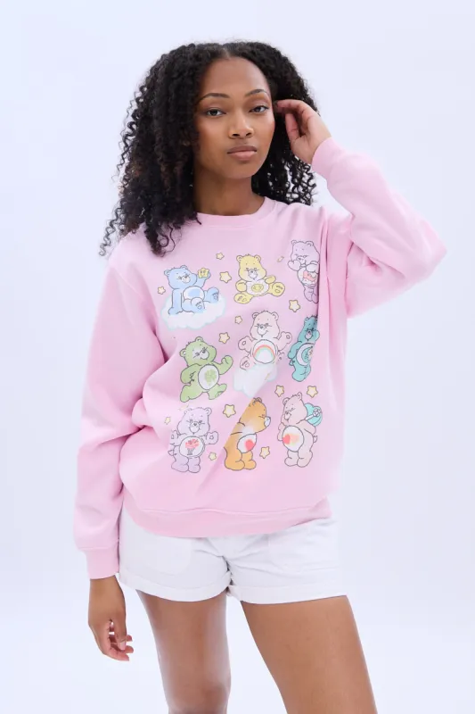 Care Bears And Friends Graphic Crew Neck Sweatshirt sold by Bluenotes