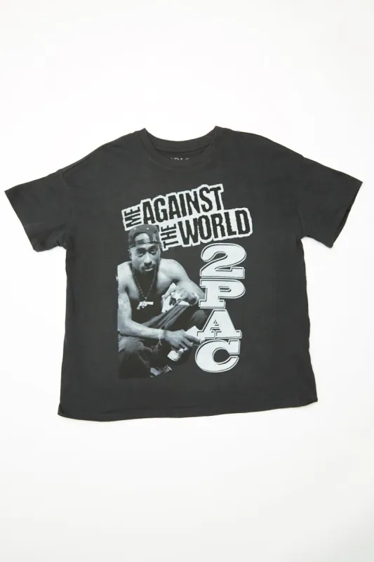 2pac Me Against The World Graphic Boyfriend Tee made by Aeropostale