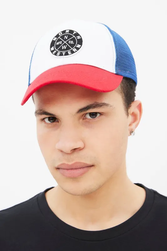 North Western Mesh Back Trucker Cap sold by Bluenotes