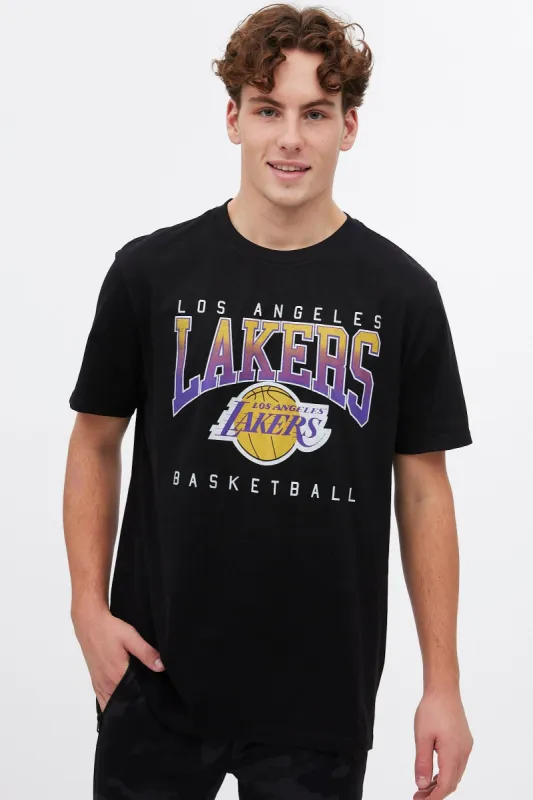 LA Lakers Basketball Graphic Tee sold by Bluenotes