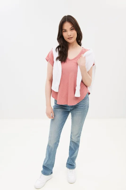 Mid Rise Sweet Straight Jean 30" sold by Bluenotes
