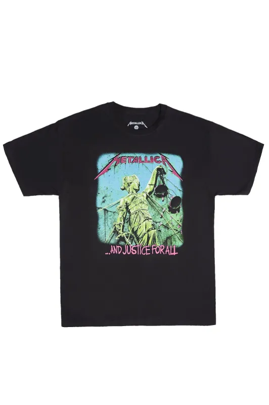 Metallica Justice For All Graphic Tee sold by Bluenotes