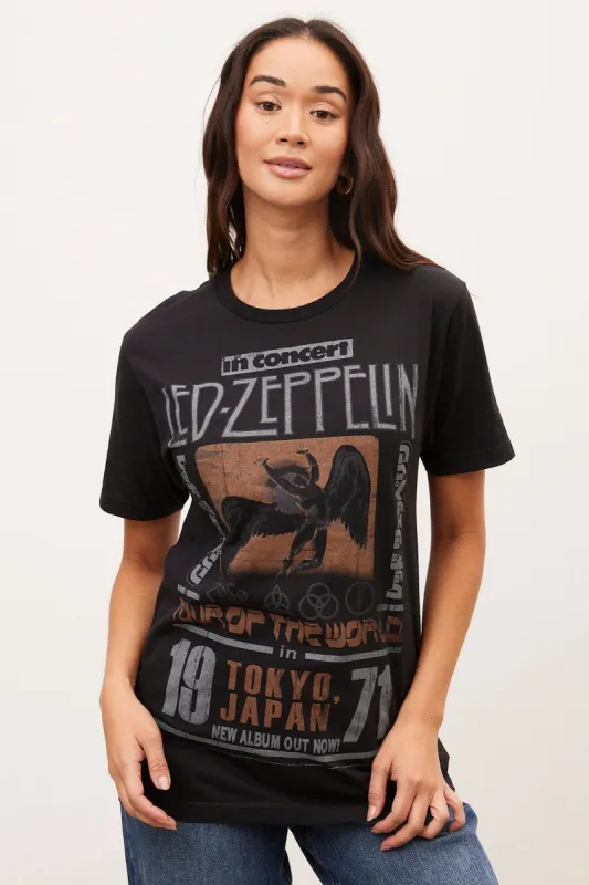 Led Zeppelin Tokyo 1971 Tee sold by Bluenotes