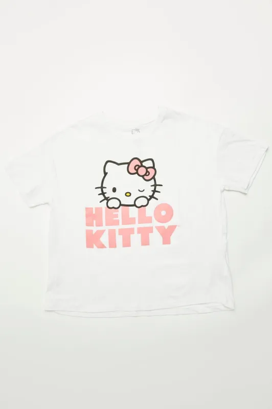 Hello Kitty Graphic Boyfriend Tee sold by Bluenotes