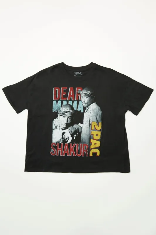 2pac Shakur Dear Mama Graphic Boyfriend Tee sold by Bluenotes