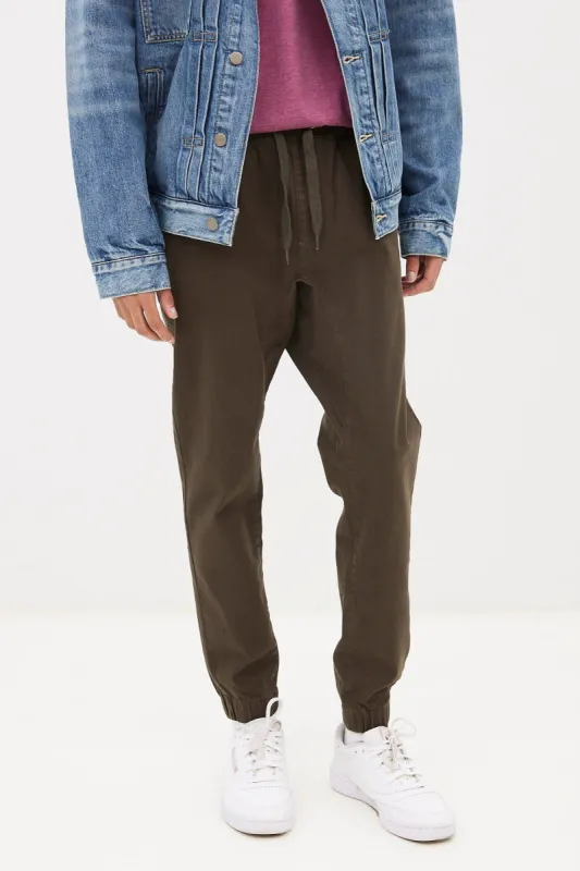 Lucky Brand Twill Jogger made by Bluenotes