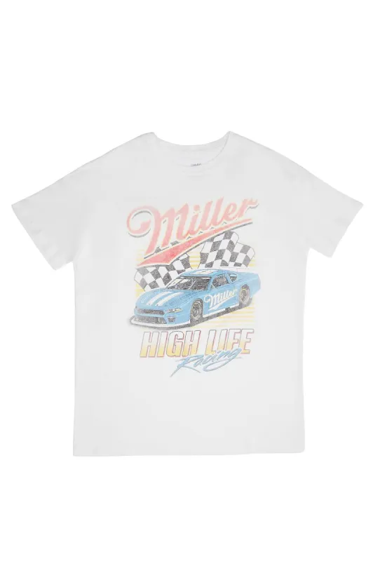 Miller High Life Graphic Relaxed Tee sold by Bluenotes