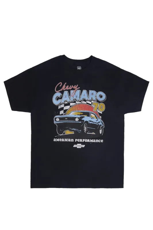 Chevy Camaro 70 Graphic Tee sold by Bluenotes